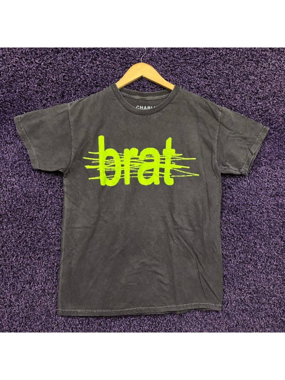 CharliXCX Brat is Dead T-Shirt Size Small